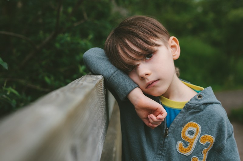 honest portrait of child in poulsbo, wa