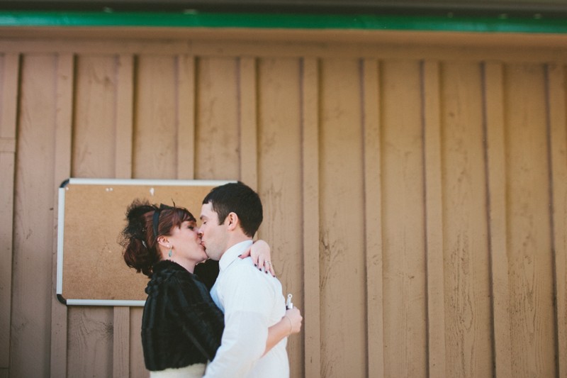 vintage diy bride and groom