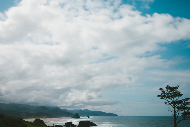 beautiful ocean views at ecola state park