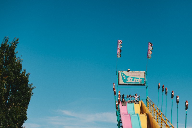 the slide at whaling days