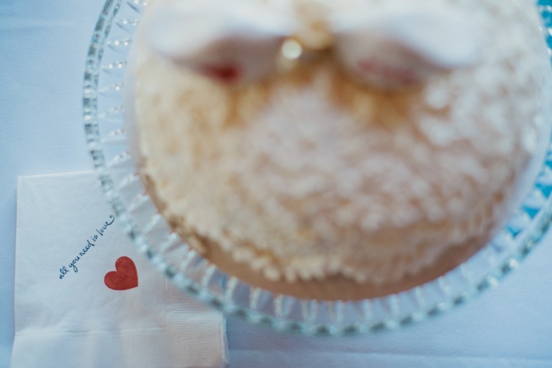 All you need is love customized wedding napkins. 