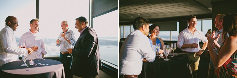 Columbia Tower Club elopement reception in Seattle, WA | PNW elopement + wedding photographer Meghann Prouse | www.photomegs.com