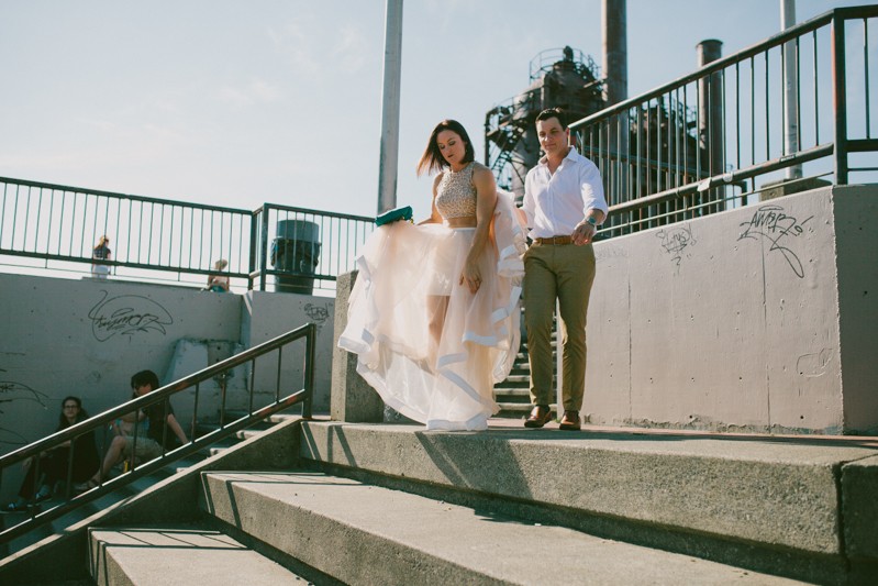 Gas Works Park summer elopement. 