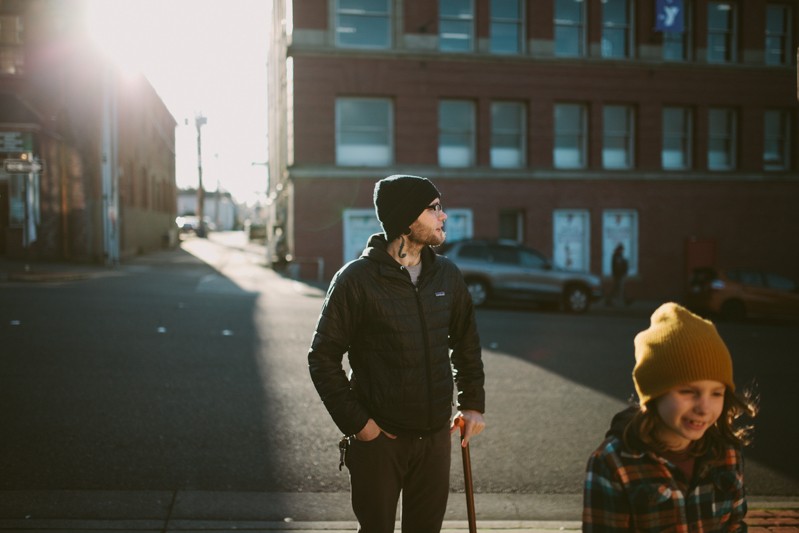 Downtown Bellingham at sunset | PNW lifestyle photographer Meghann Prouse | www.photomegs.com