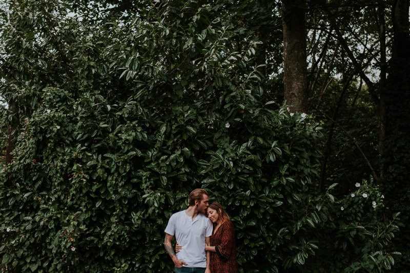 PNW engagement photo session. 