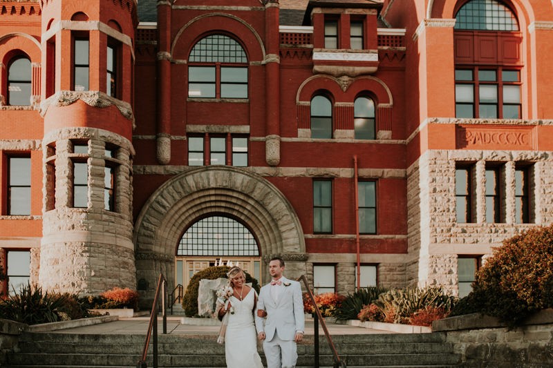 Historic courthouse elopement.