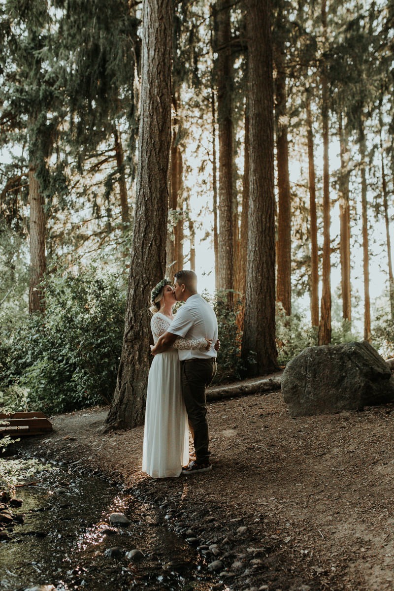 Ethereal and dreamy Portland elopement