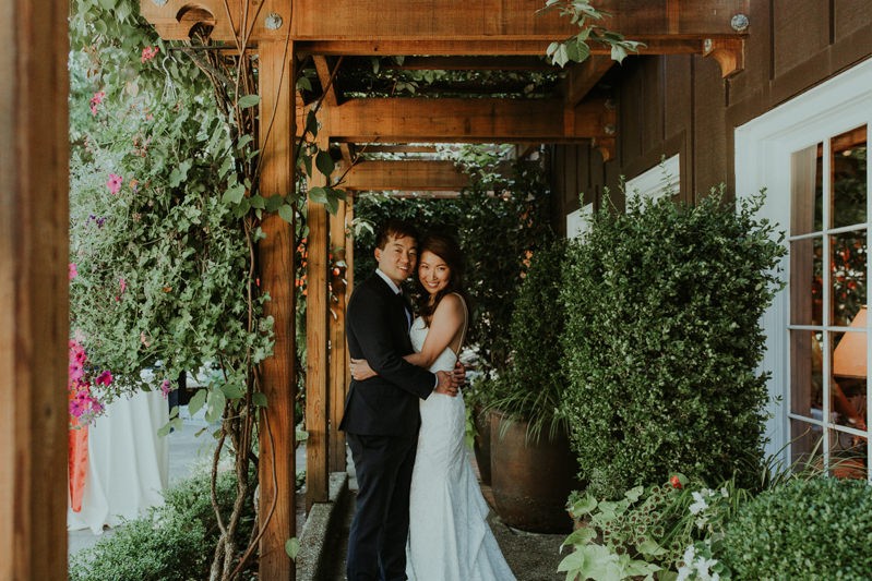 Rustic garden venue in Seattle, with lots of natural beauty.