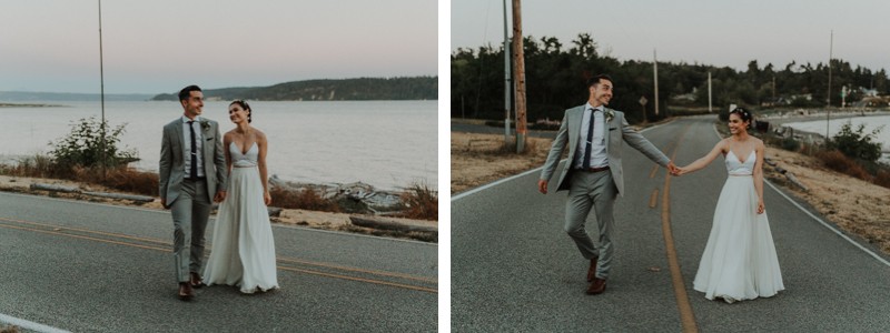Fun destination wedding | Whidbey Island wedding and elopement photographer Meghann Prouse | www.photomegs.com.