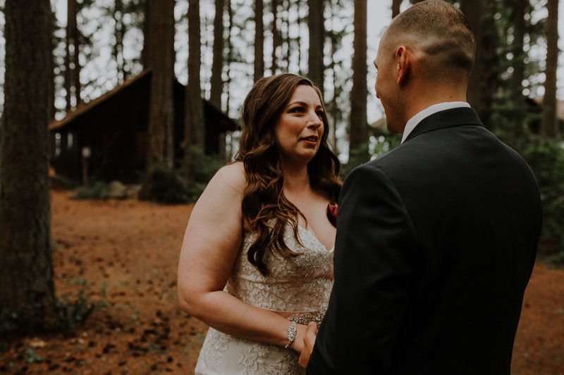 Rainy forest wedding with lots of love | PNW wedding + elopement photographer Meghann Prouse | www.photomegs.com