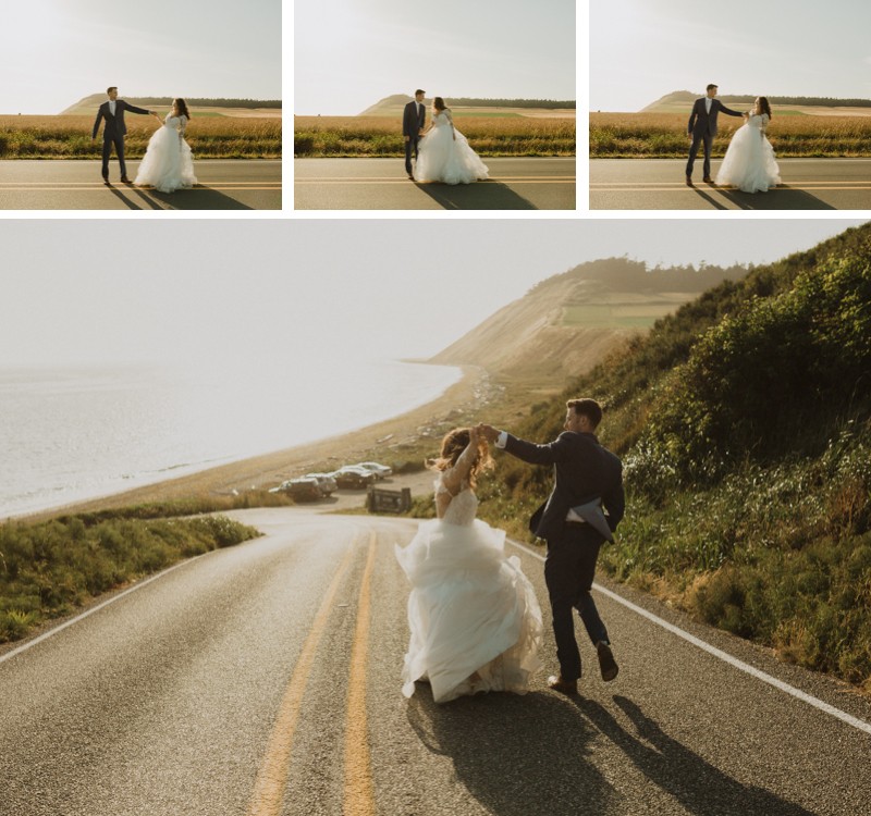 Playful adventure elopement inspiration | PNW wedding photographer Meghann Prouse | www.photomegs.com