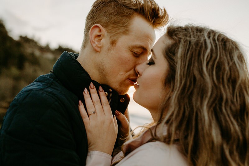 Non-traditional engagement photos | PNW wedding photographer Meghann Prouse | www.photomegs.com
