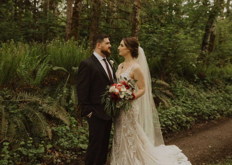 Poulsbo intimate wedding inspiration | Seattle elopement photographer Meghann Prouse | www.photomegs.com

