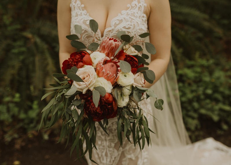 Poulsbo elopement bouquet inspiration | Seattle wedding photographer Meghann Prouse | www.photomegs.com
