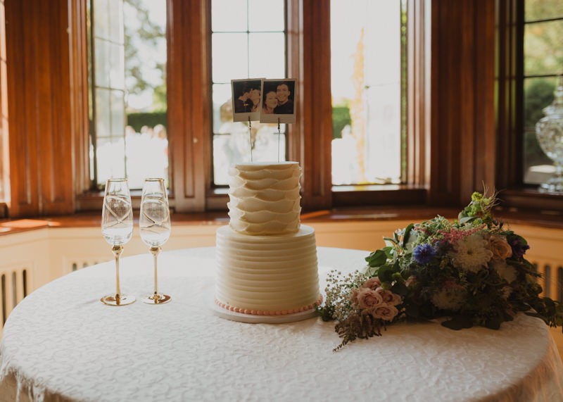 Simple wedding cake inspiration | Lakewood photographer Meghann Prouse | www.photomegs.com
