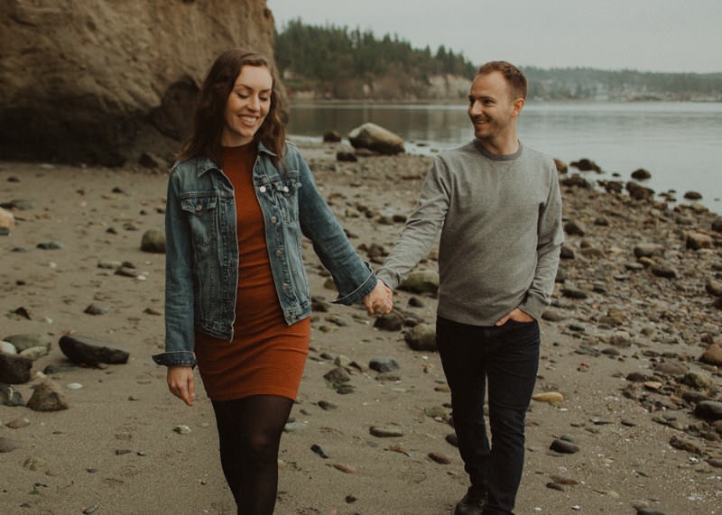 Seattle engagement session | Olympic National Park elopement photographer Meghann Prouse | www.photomegs.com
