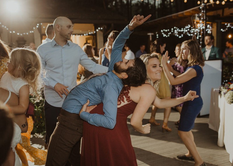 Wedding reception fun at Northwest Trek | Seattle wedding photographer