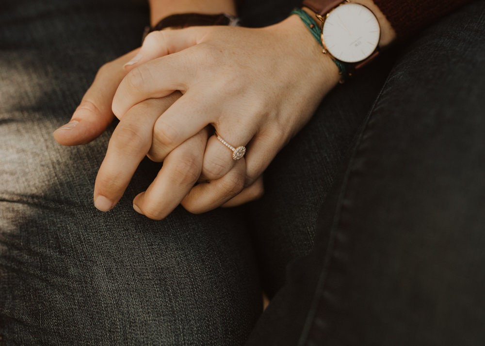 Downtown Seattle, WA engagement session. 