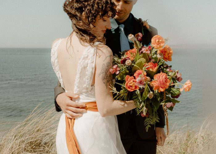 Fort Worden State Park Spring elopement